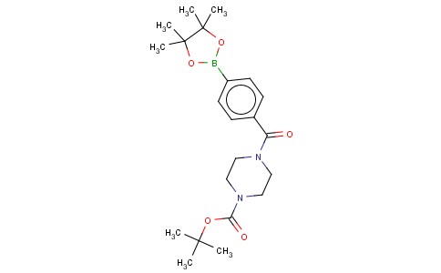 4-(4-BOC-PIPERAZINE-1-CARBONYL)PHENYLBORONIC ACID PINACOL ESTER